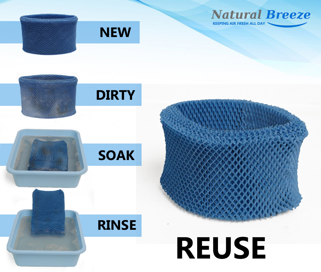 Honeywell humidifier outlet filter cleaning
