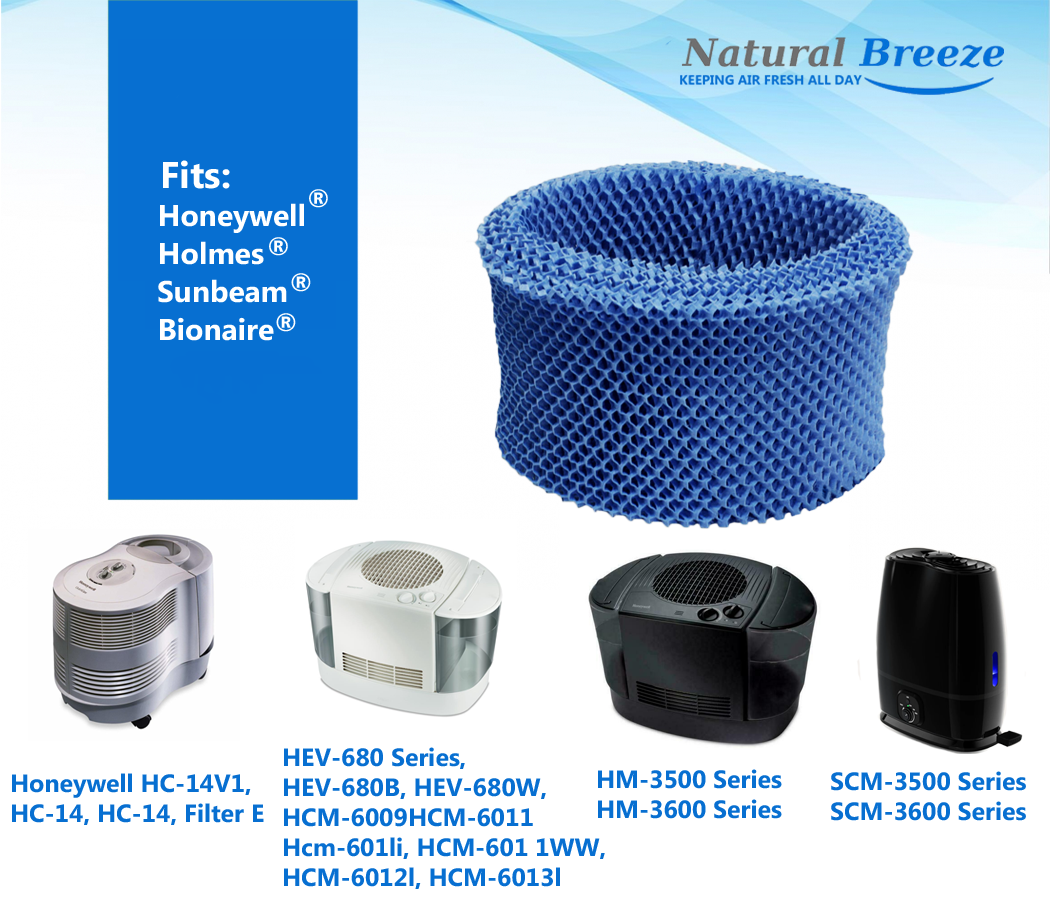 evenflo humidifier filter Natural-Breeze Washable & Reusable HC-14 Filter for Honeywell Humidifiers