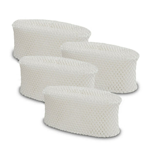 4 Premium paper Replacement Filter for humidifier compatible with Holmes Filter A, HWF-62, HF213, HWF62CS, Sunbeam Filter A SF212 , Honeywell Filter G , HC-25, HF212, HWF62,  BestAir H62, H62C, H85