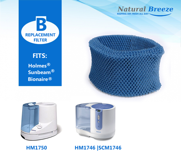 thumbnail image 2 of EFP Humidifier Filter 3-Pack - Replacement For Honeywell QuietCare HCM6009, Bestair HW14 2 of 6
