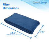 WICK FILTER COMPATIBLE WITH HC-14 Filter ‘E’, BESTAIR H75, HOLMES HWF75, HF222, HWF75PDQ-U