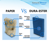 Dura Ester washable wick filter for humidifiers – reusable and durable
High-performance Dura Ester reusable humidifier filter
Eco-friendly washable filter made with Dura Ester material
Long-lasting Dura Ester wick filter for extended humidifier use